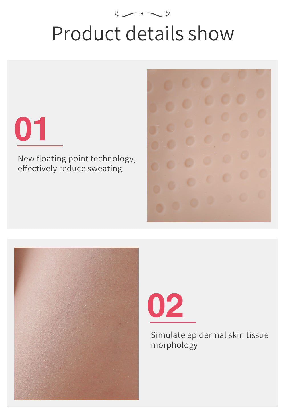 Body en silicone rempli d&