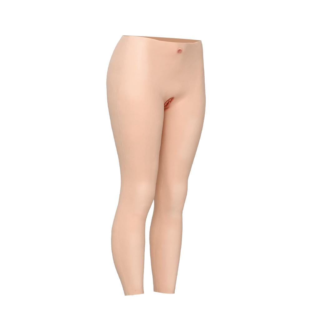 Silicone Vagina Ankle-Length Pant for Crossdresser