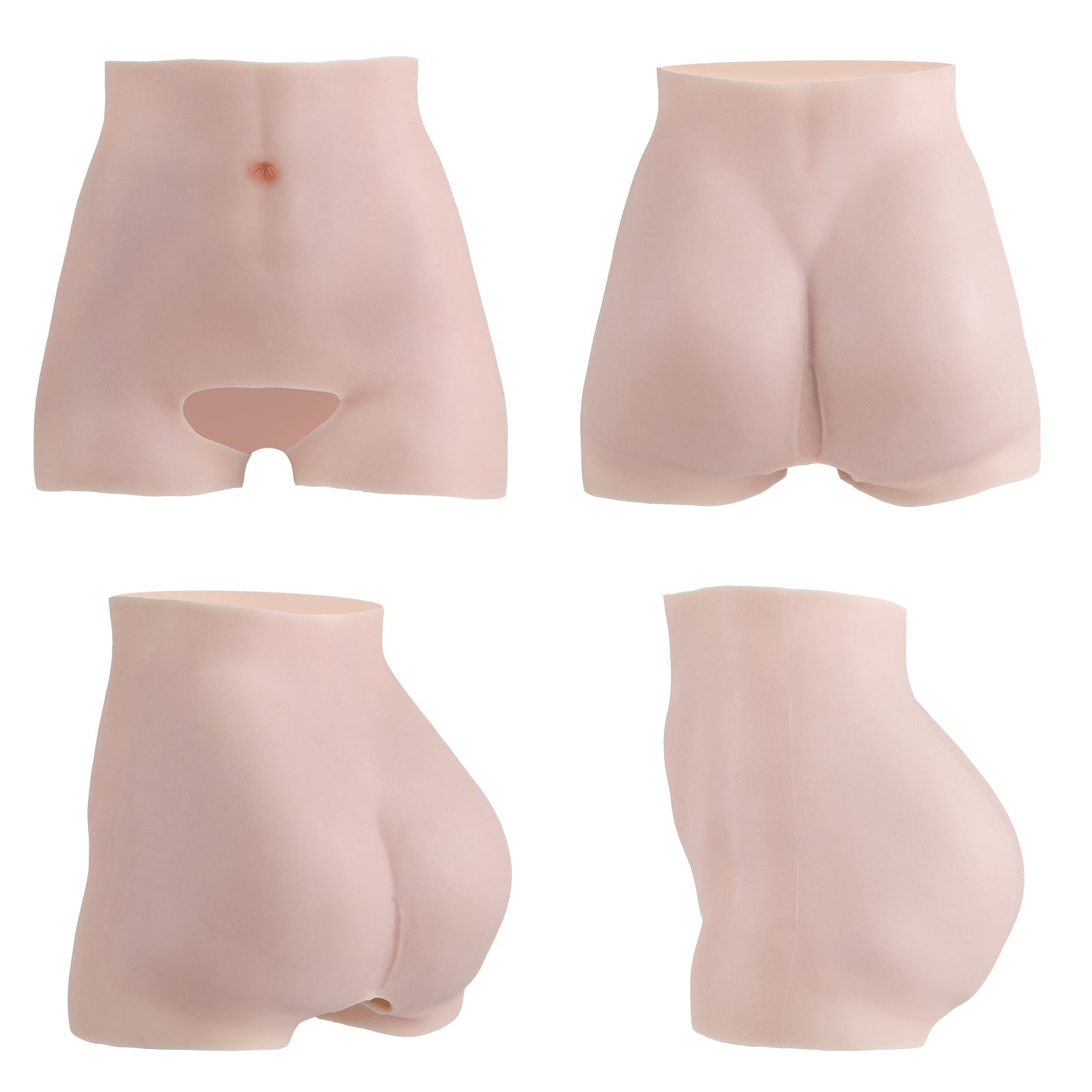 Silicone Open-crotch Pants 1G for Crossdresser