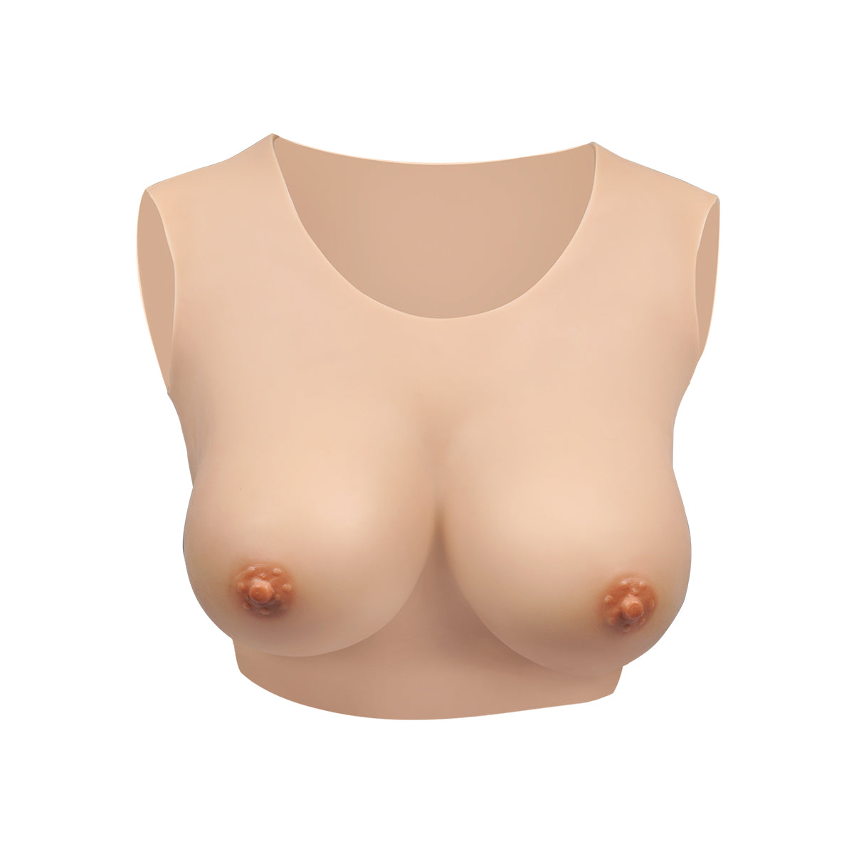 Round Collar Breastplate Silk Filler 4G for Crossdresser