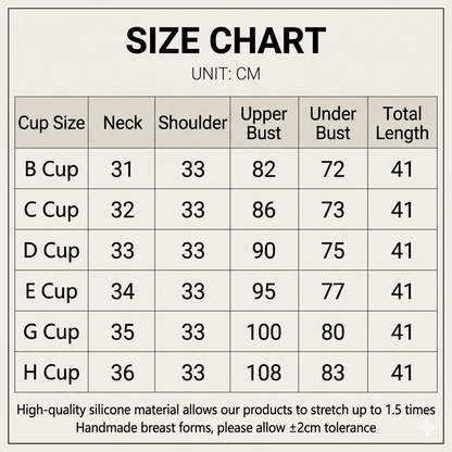Silicone Breastplate without Nipple